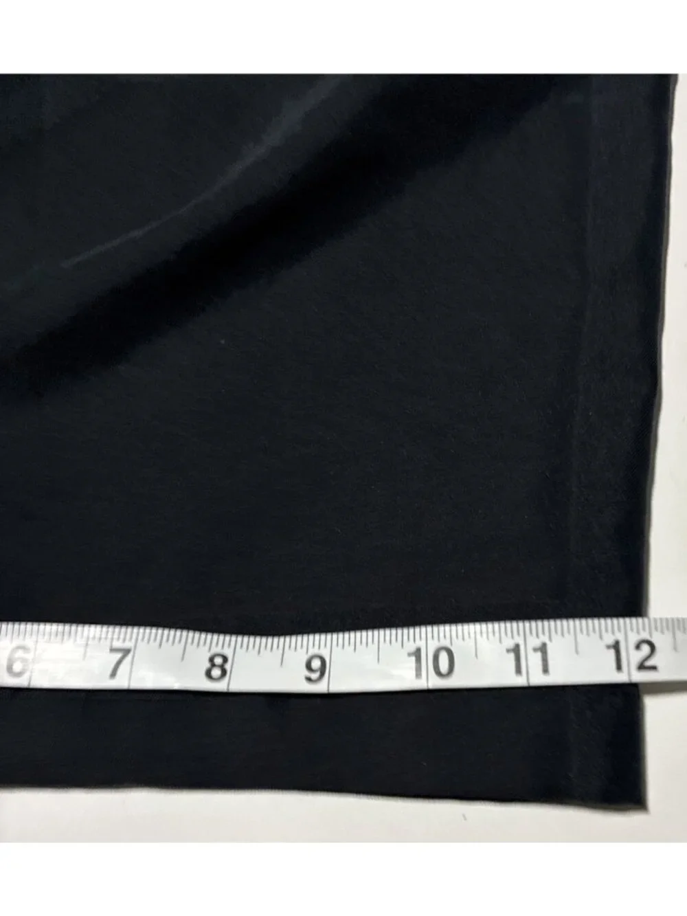 Alfani Vintage Mens Shorts Black Elastic Waist Luxury Gorpcore Basic 34x11